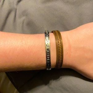 ✨3 for 10✨ Set of Adjustable Bangles